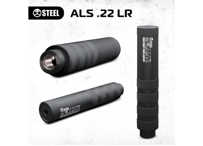 Саундмодератор STEEL ALS.22 1/2х28 Фото 2